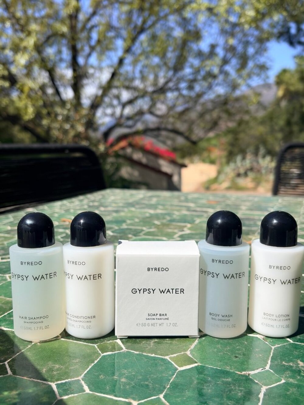 BYREDO Gypsy Water Travel Bath & Body 5-Piece Set - Unused